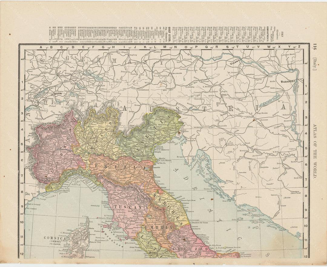 Italy (North Part) 1900