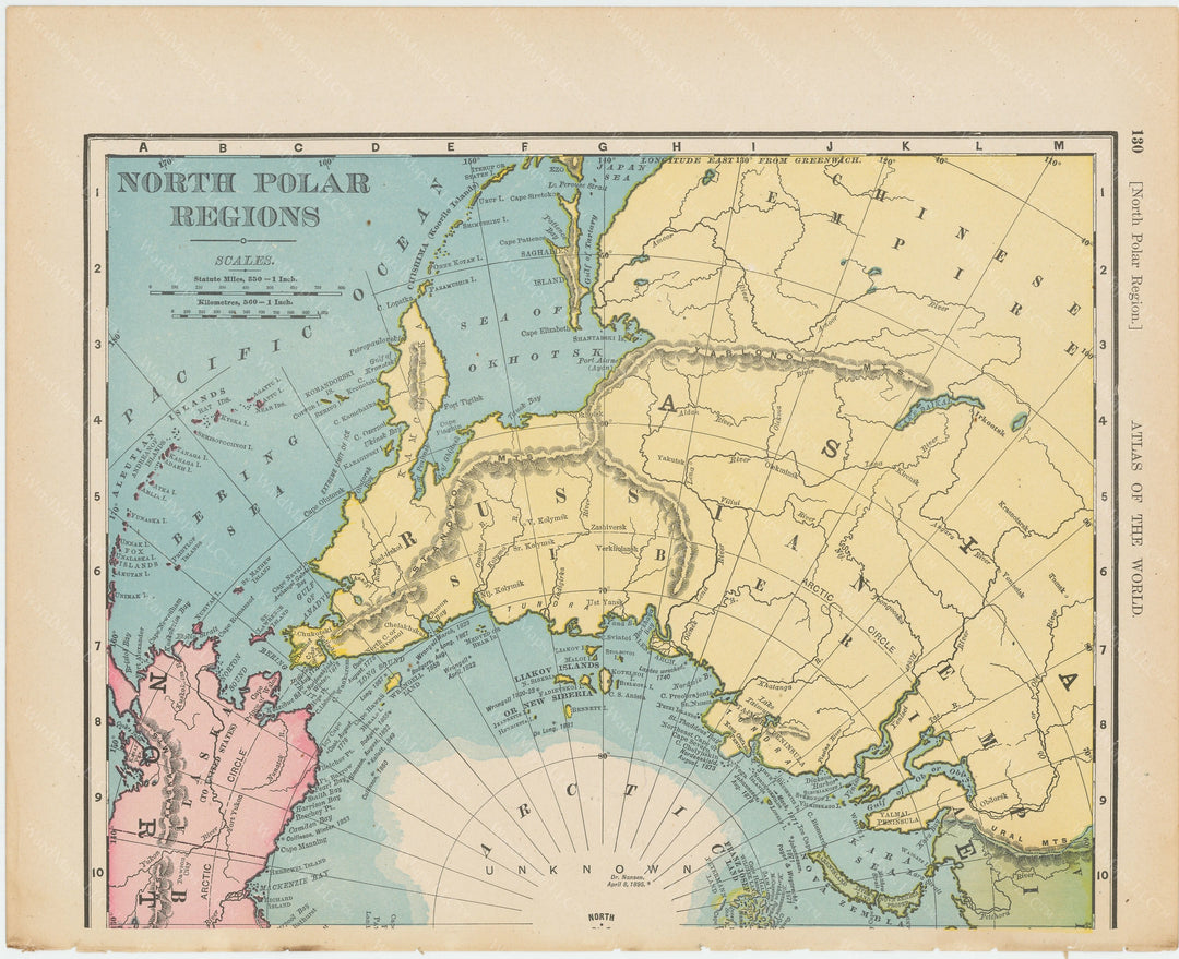 North Polar Region A 1900