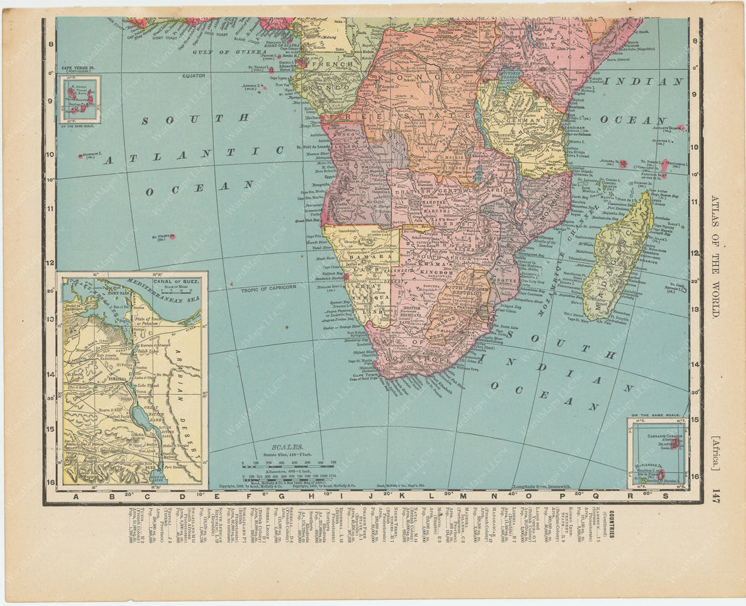 Africa (South Part) 1900