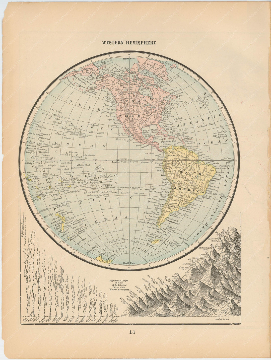 Western Hemisphere 1894