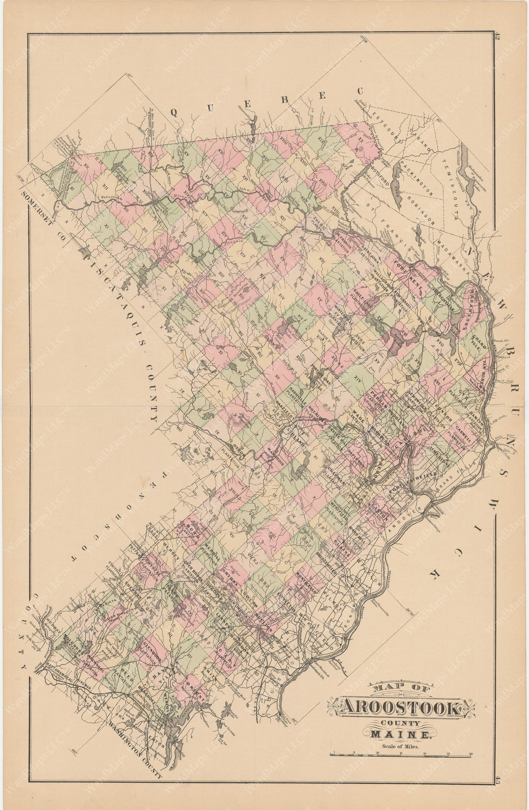 Aroostook County, Maine 1885