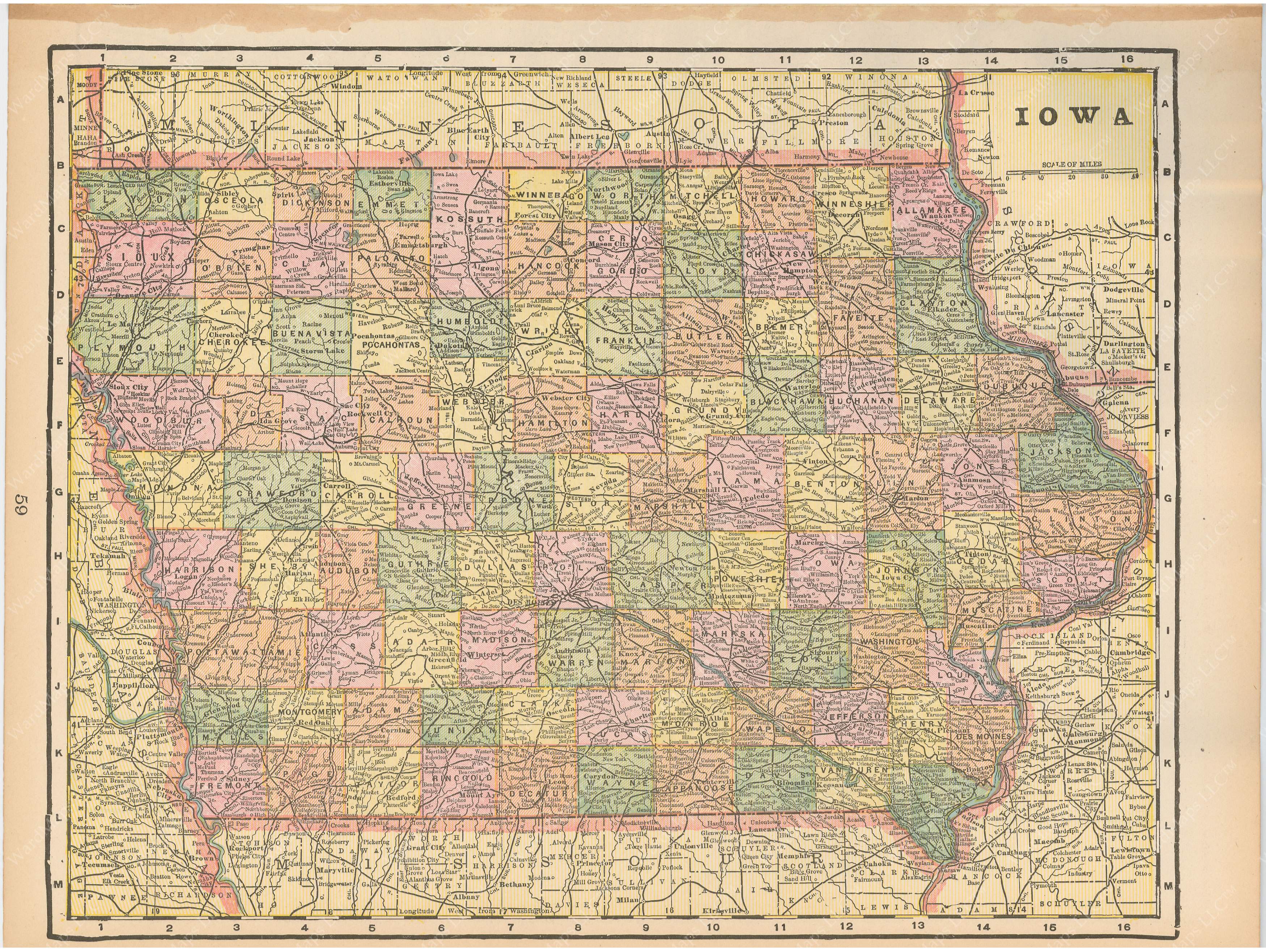 Iowa 1894 – WardMaps LLC