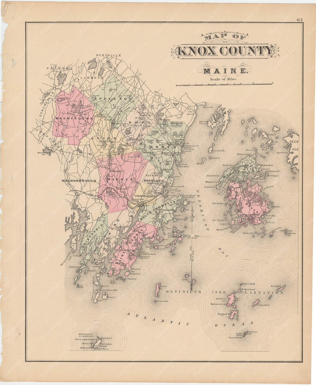 Knox County, Maine 1885