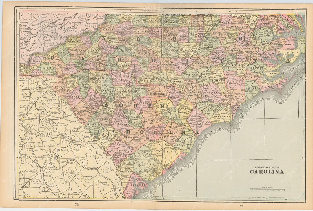 North Carolina and South Carolina 1894
