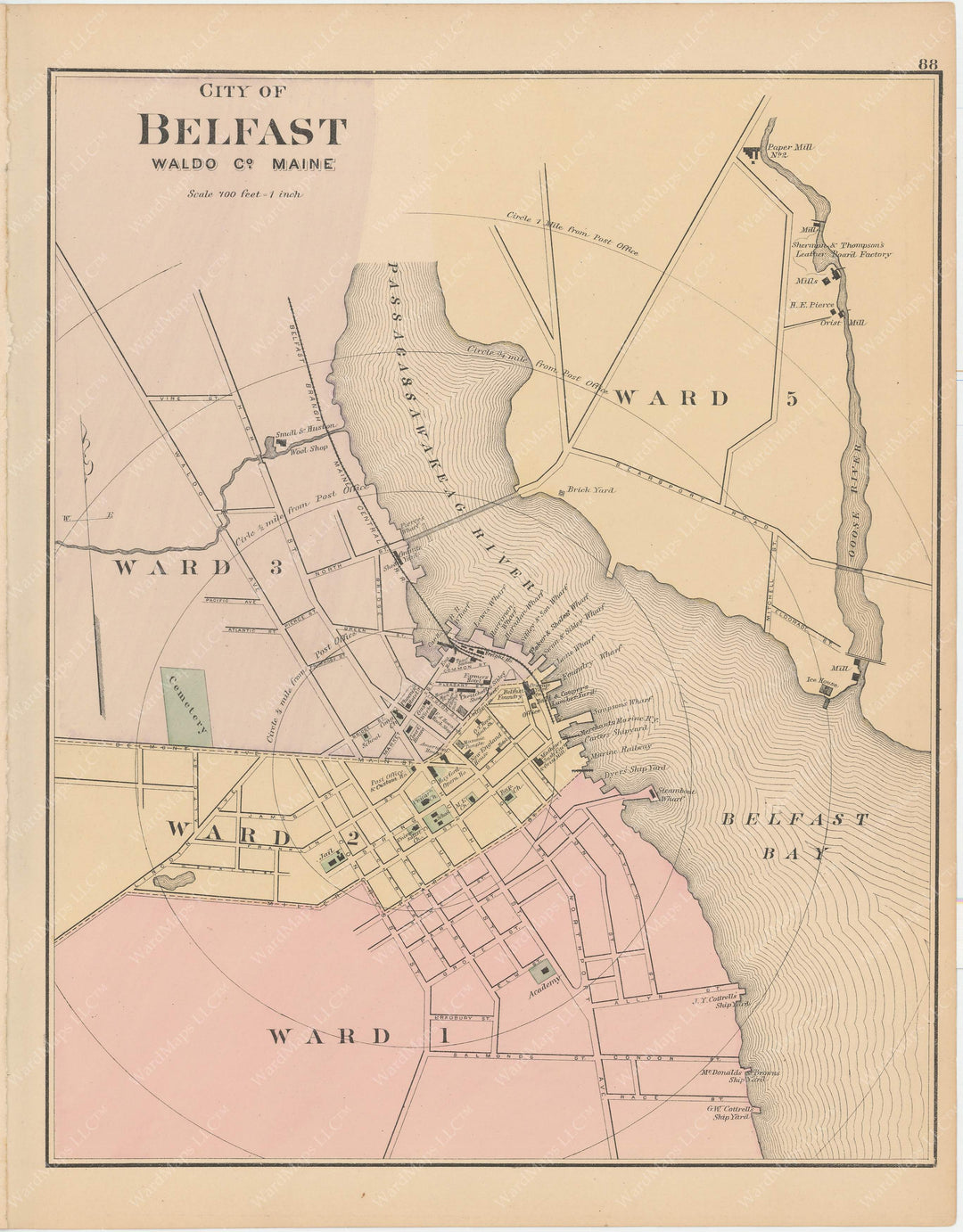 Belfast, Maine 1885