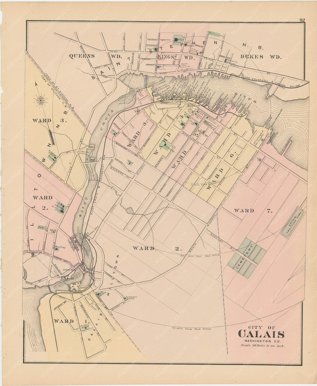 Calais, Maine 1885