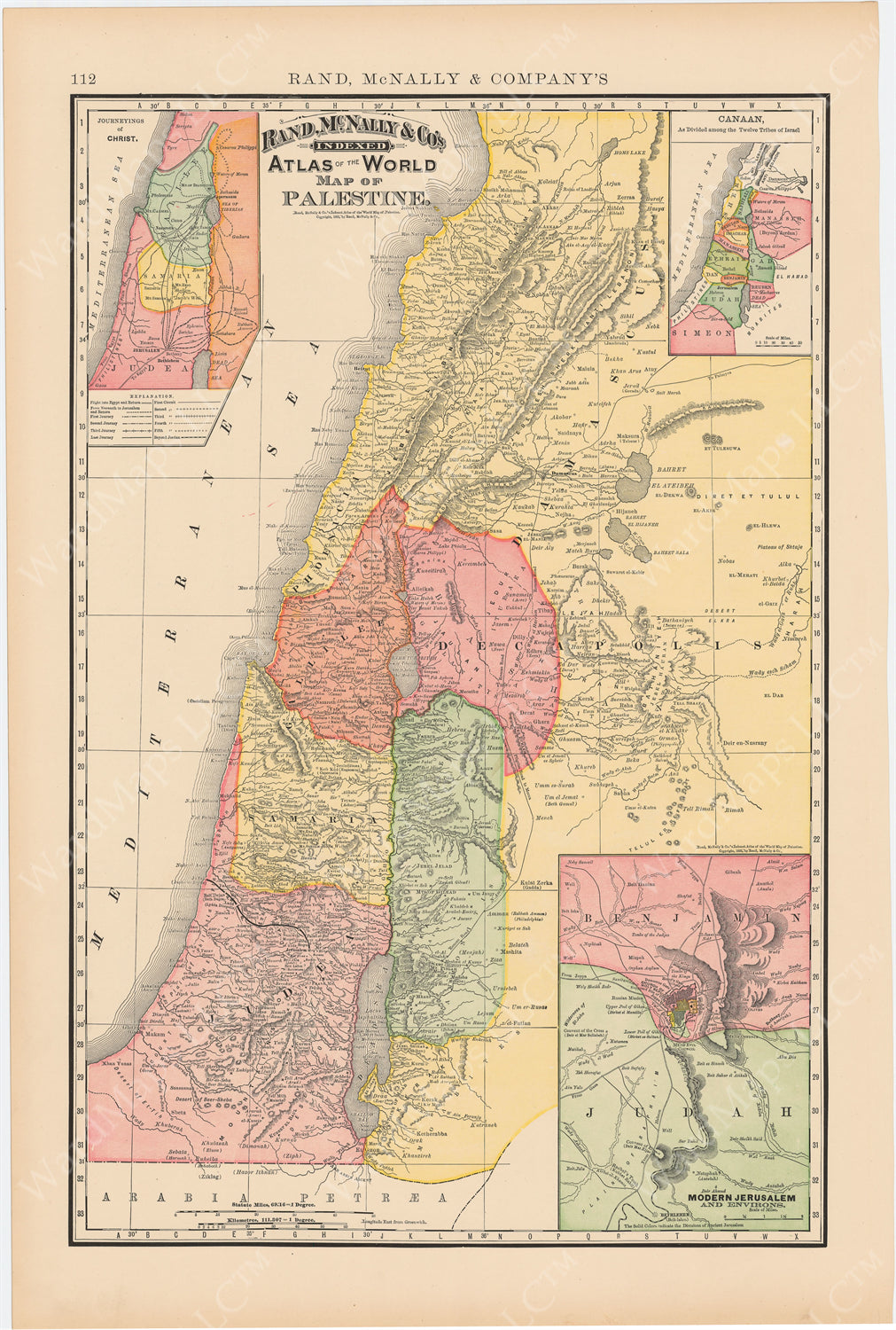 Palestine 1892