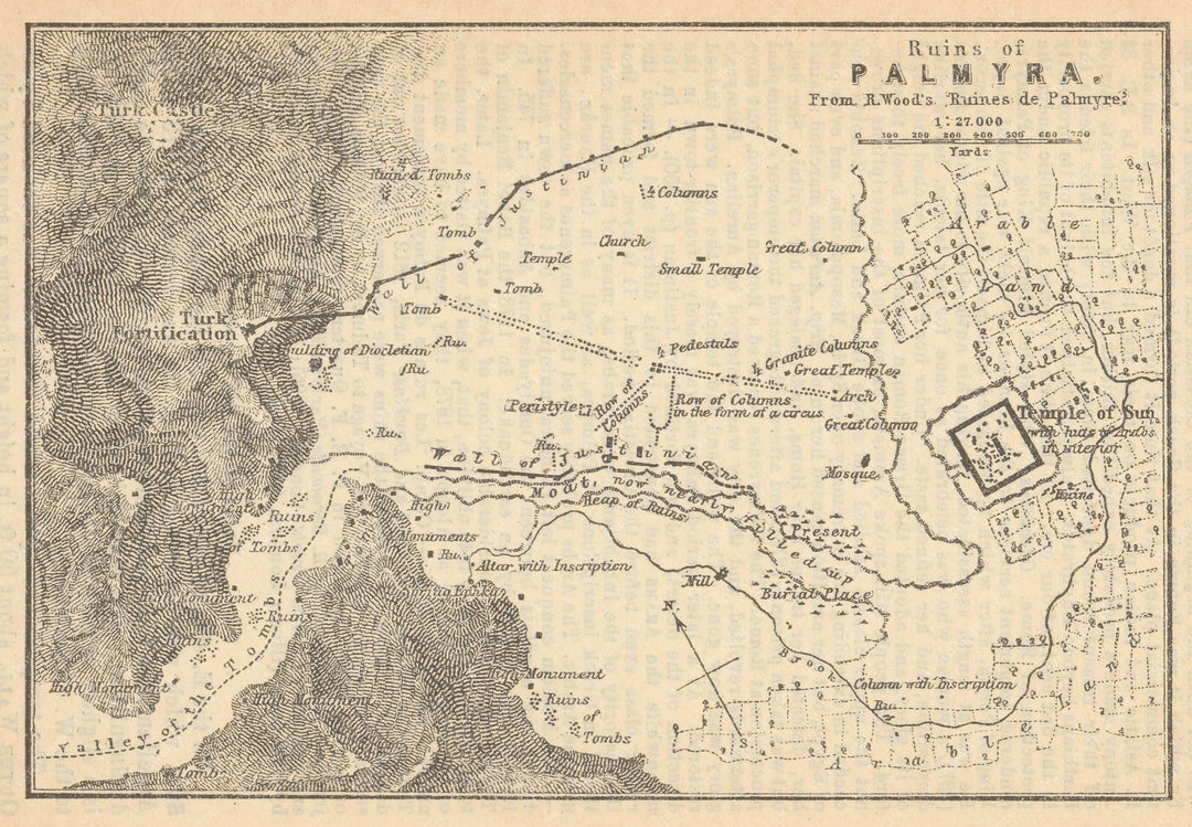 Palmyra, Syria 1912 – WardMaps LLC