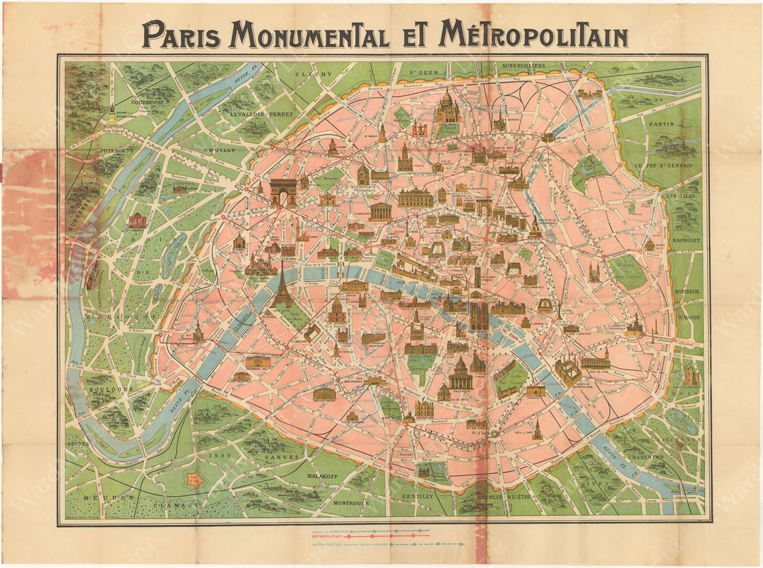 Paris, France "Monumental et Metropolitain"