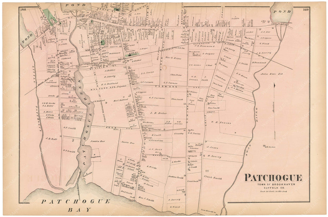 Brookhaven: Patchogue, New York 1873