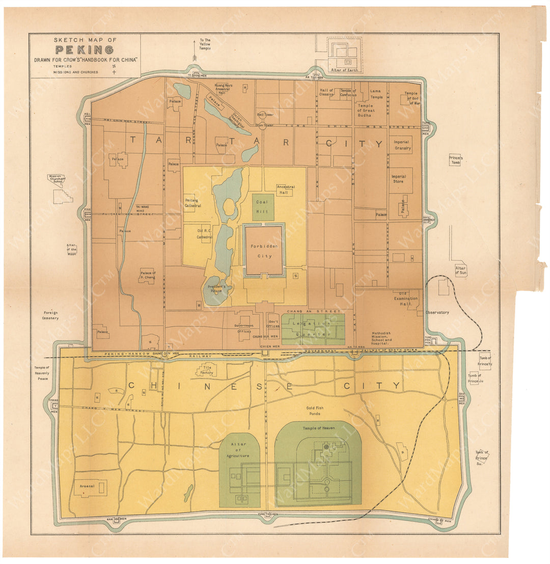 Peking (Beijing), China 1921