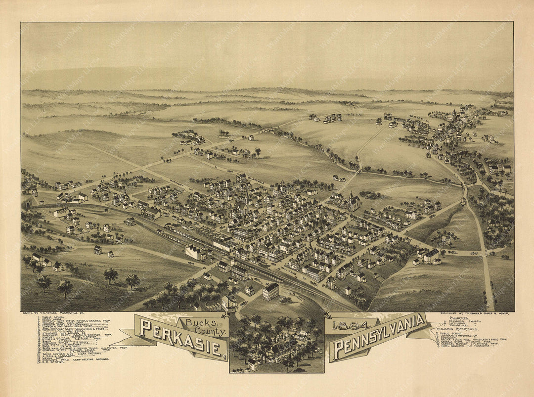 Perkasie, Pennsylvania 1894