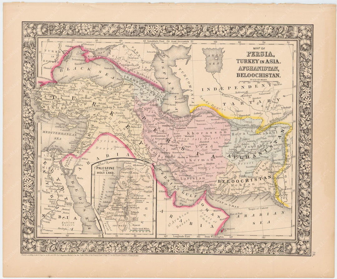 Turkey and Persia 1864