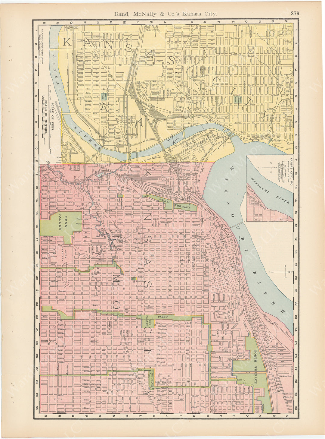 Kansas City, Kansas and Missouri 1903
