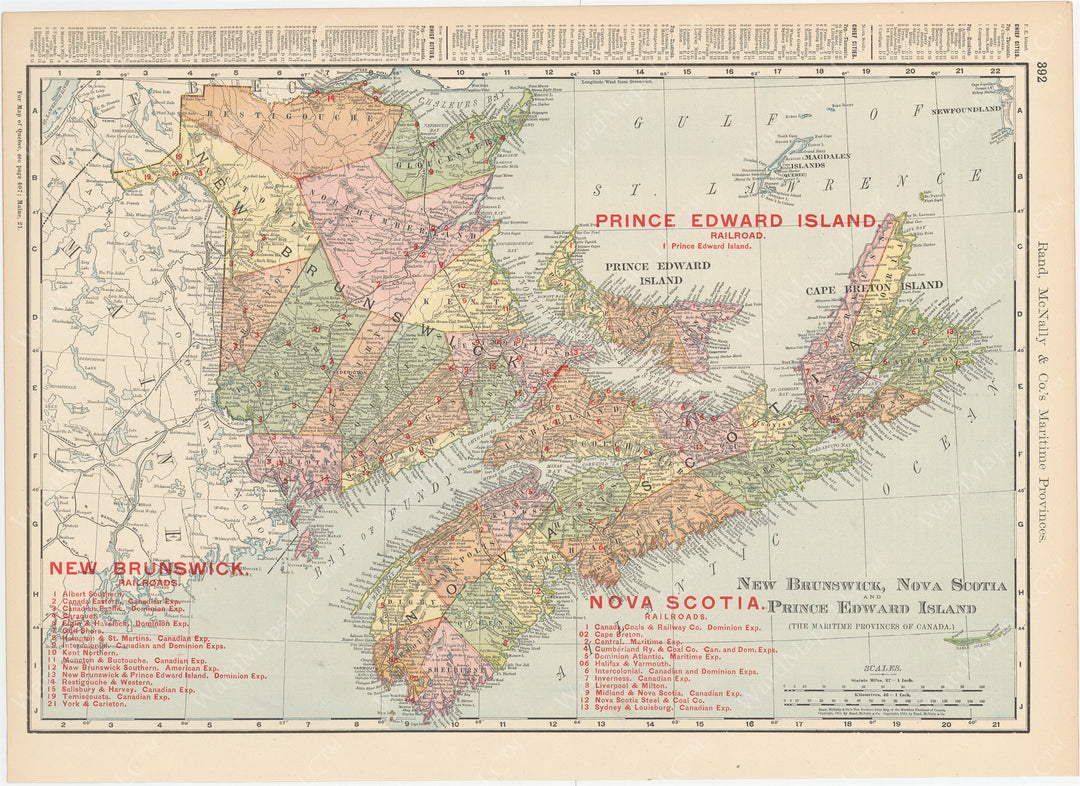 Canadian Maritimes 1903