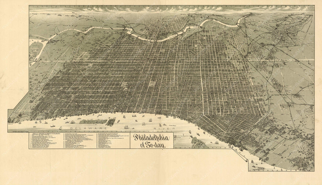 Philadelphia, Pennsylvania 1887