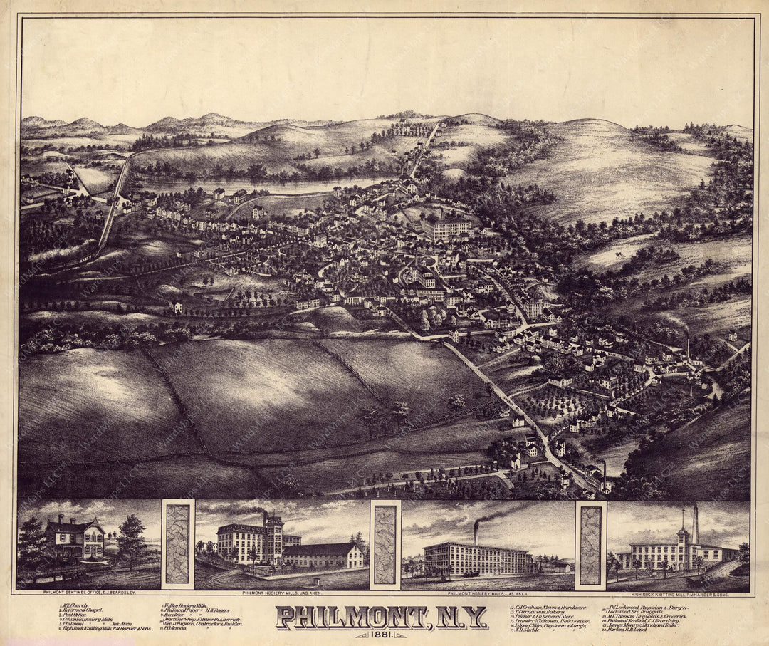 Philmont, New York 1881