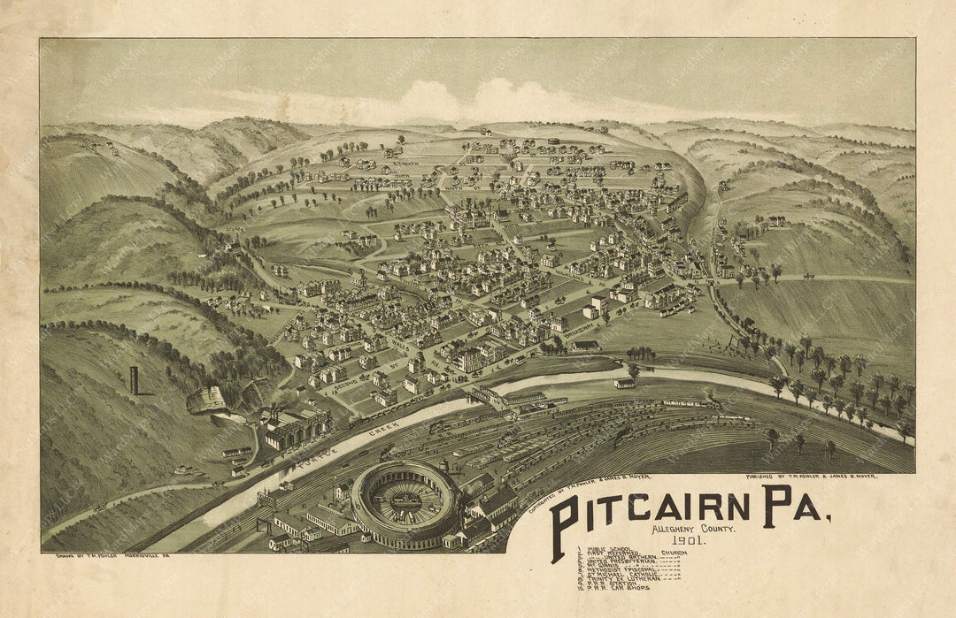 Pitcairn, Pennsylvania 1901