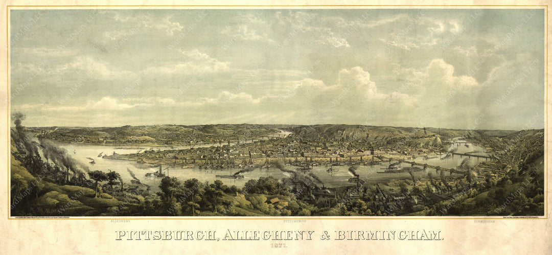 Pittsburgh, Pennsylvania 1871