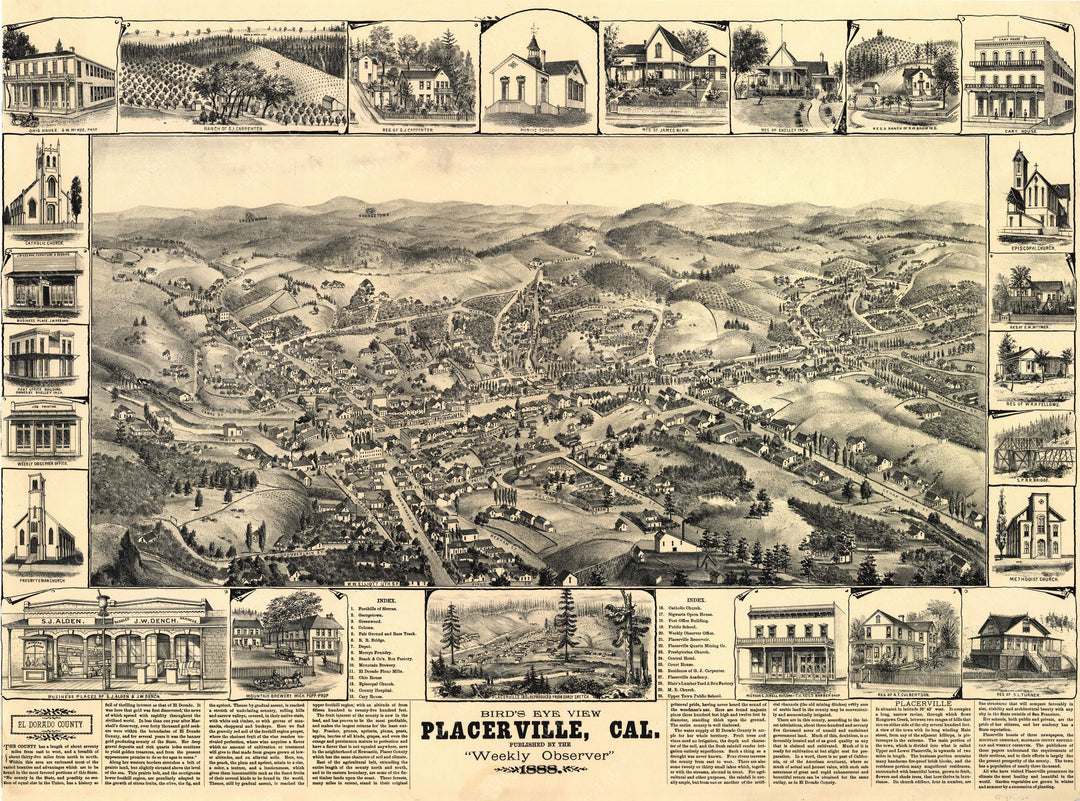 Placerville, California 1888