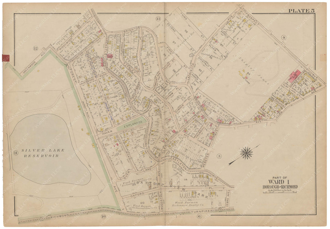 Staten Island, New York 1917 Vol. 1: Plate 005