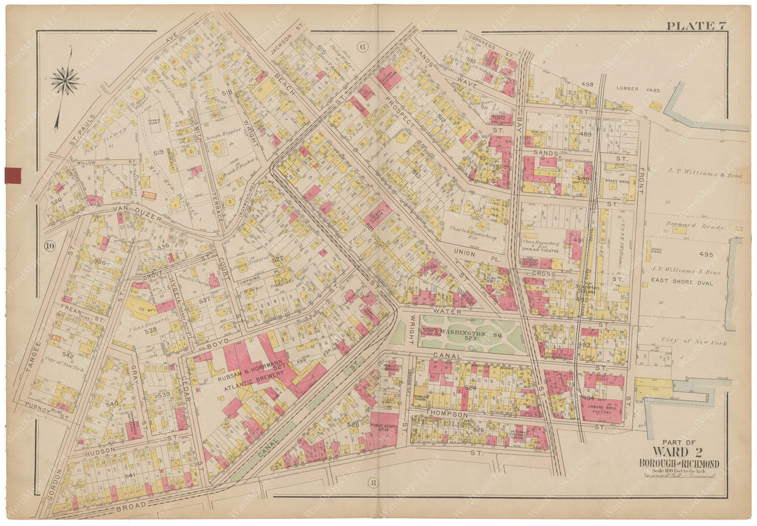 Staten Island, New York 1917 Vol. 1: Plate 007