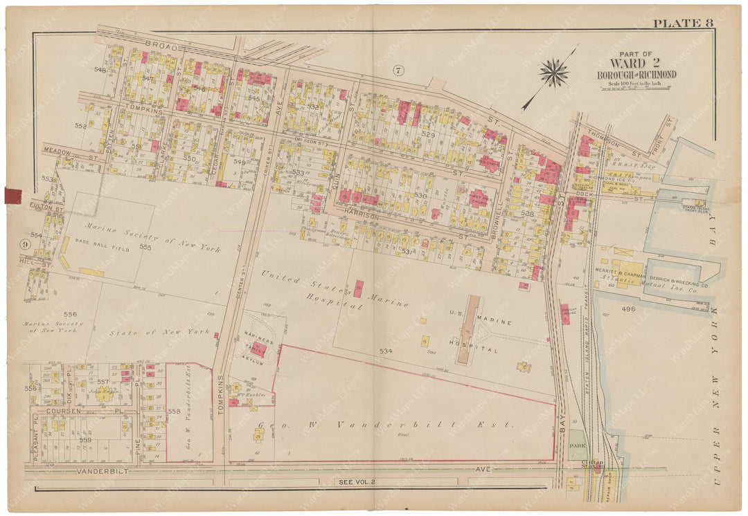 Staten Island, New York 1917 Vol. 1: Plate 008