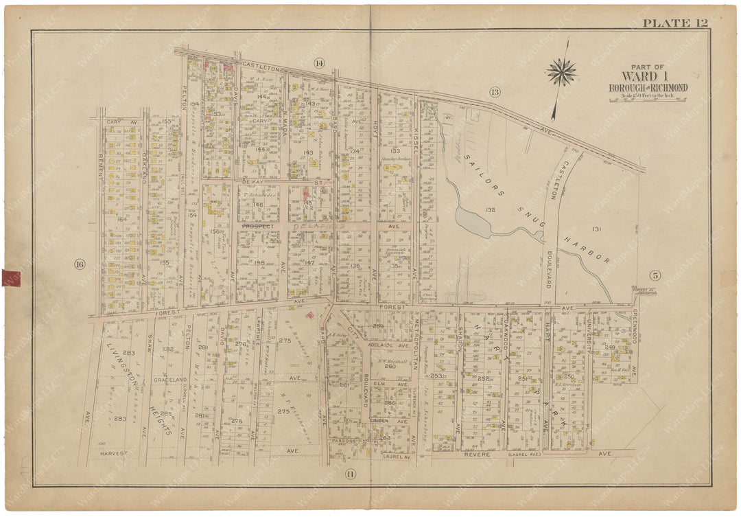 Staten Island, New York 1917 Vol. 1: Plate 012