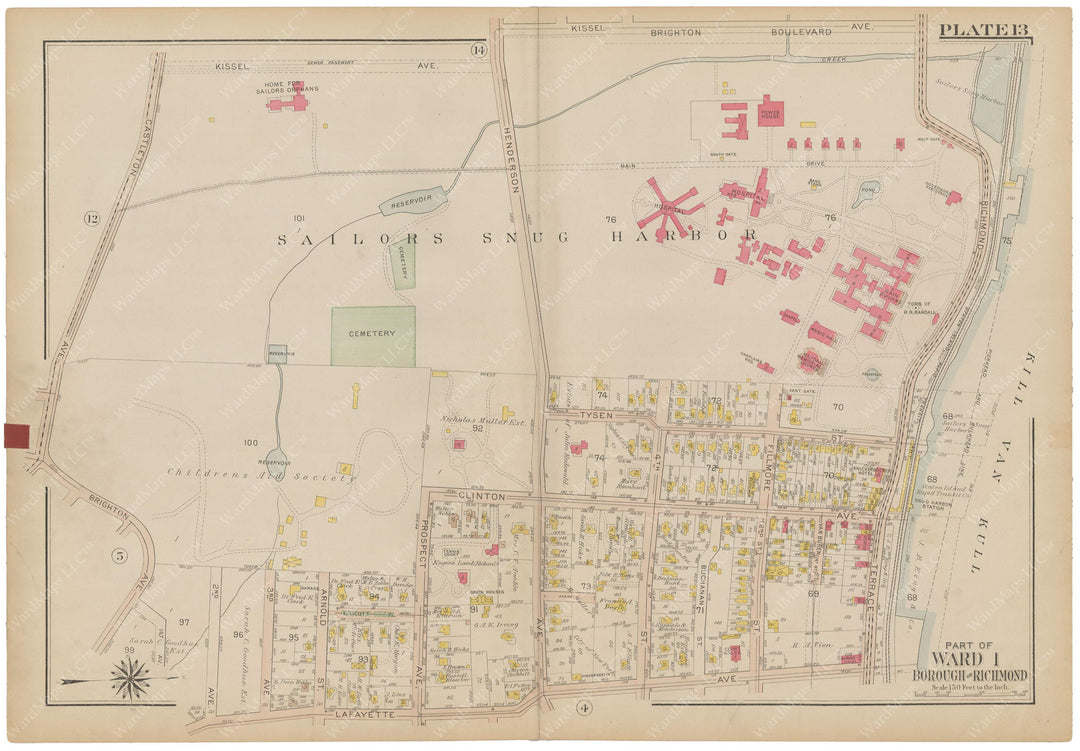 Staten Island, New York 1917 Vol. 1: Plate 013