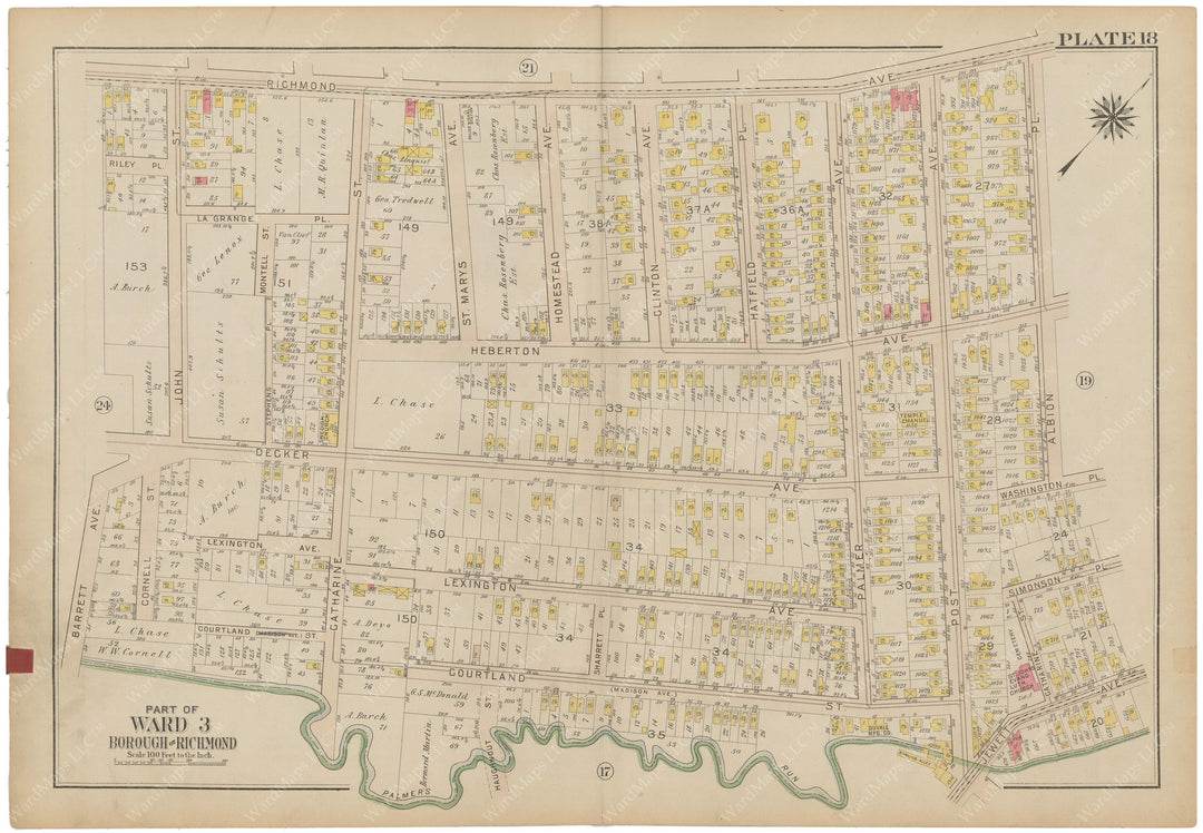 Staten Island, New York 1917 Vol. 1: Plate 018