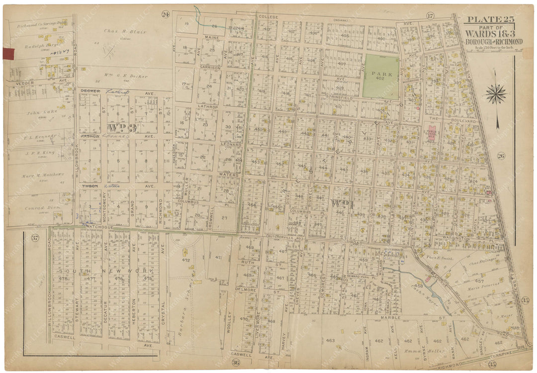 Staten Island, New York 1917 Vol. 1: Plate 025