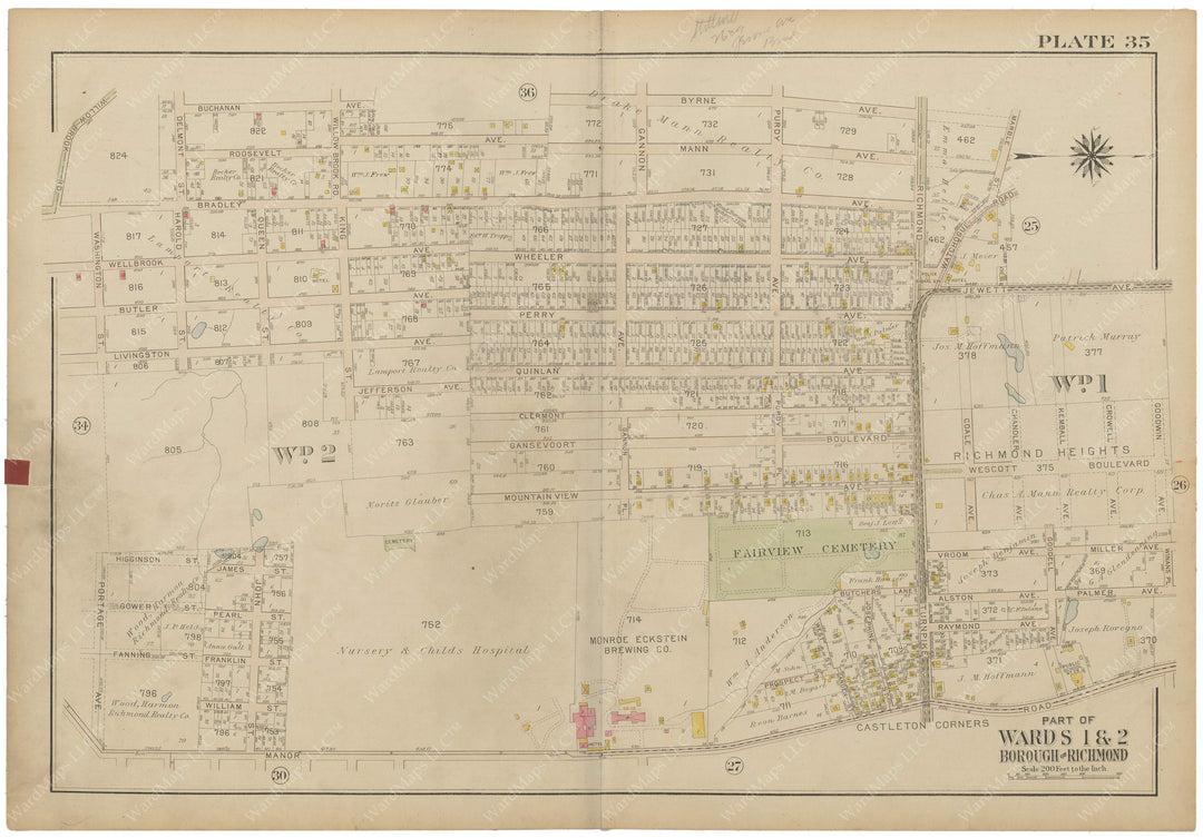 Staten Island, New York 1917 Vol. 1: Plate 035