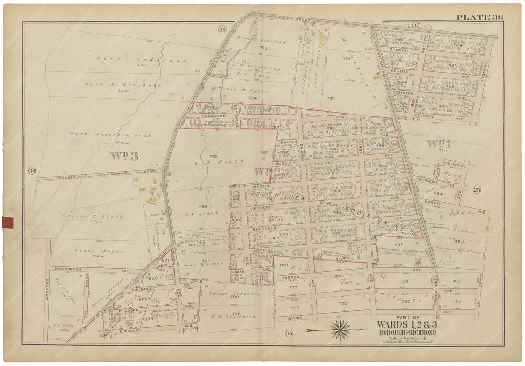 Staten Island, New York 1917 Vol. 1: Plate 036
