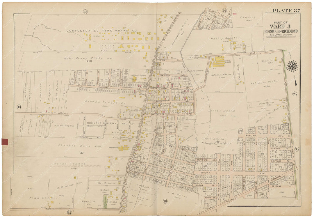 Staten Island, New York 1917 Vol. 1: Plate 037