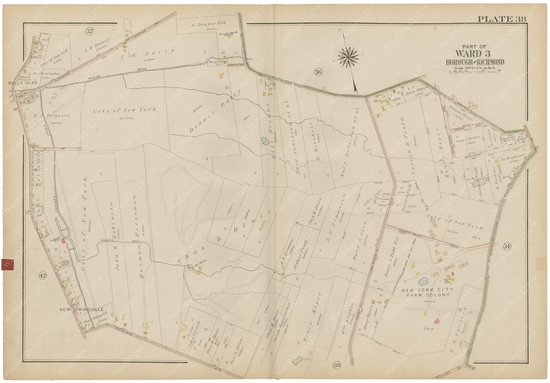 Staten Island, New York 1917 Vol. 1: Plate 038