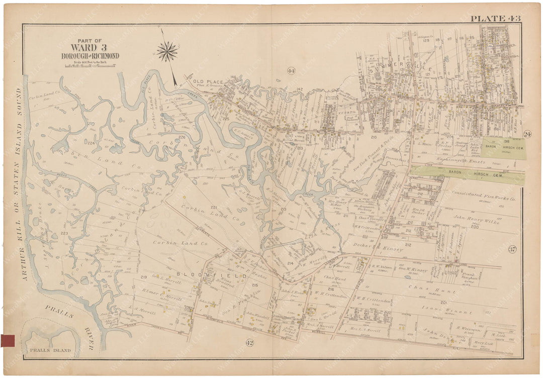 Staten Island, New York 1917 Vol. 1: Plate 043