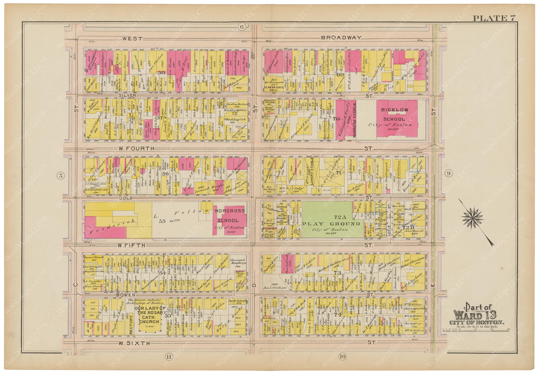 South Boston, Massachusetts 1910 Plate 007