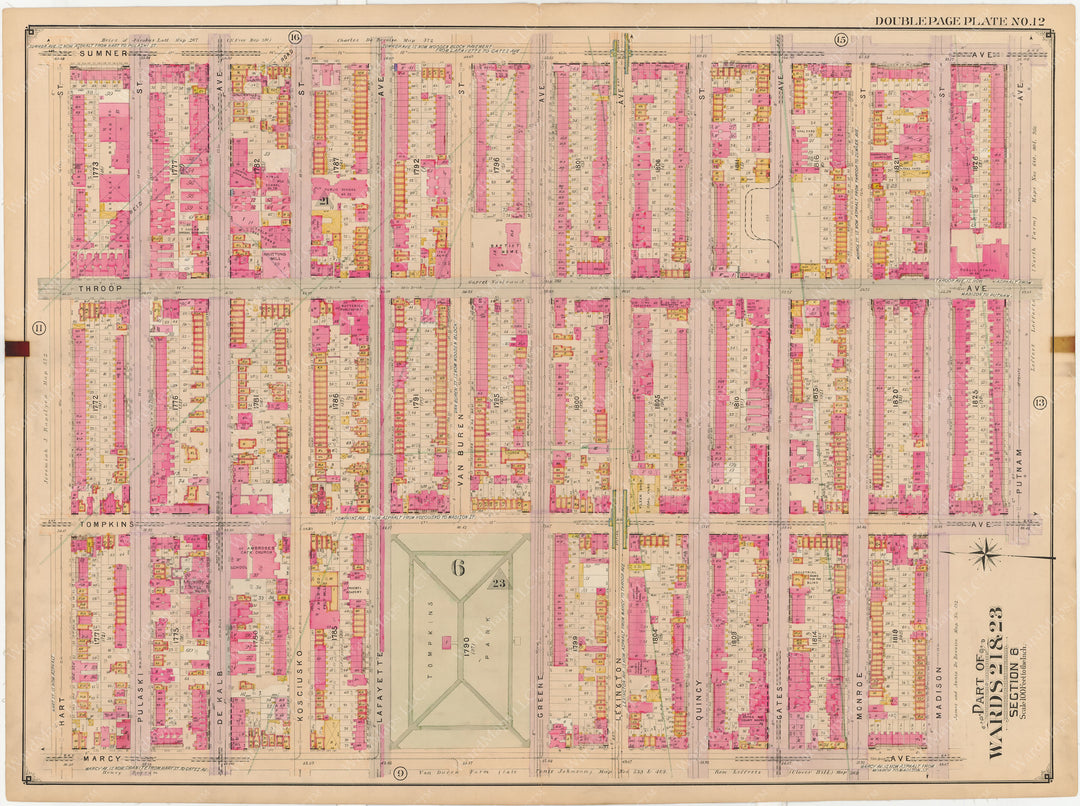 Brooklyn, New York 1904 Vol. 2: Plate 012