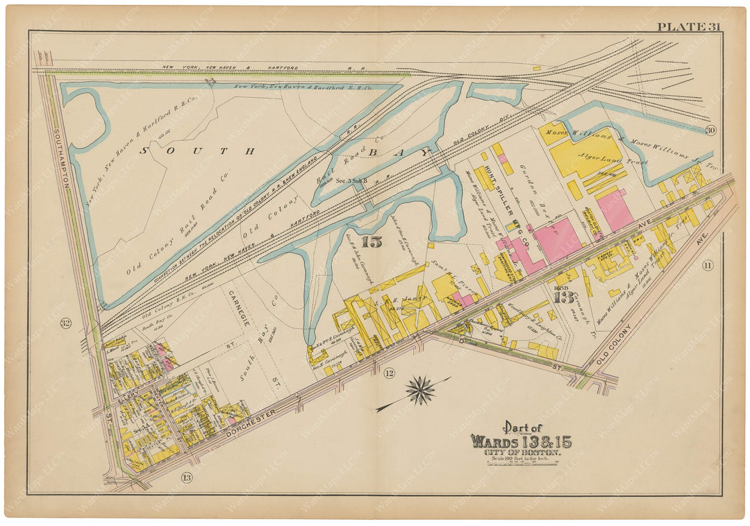 South Boston, Massachusetts 1910 Plate 031