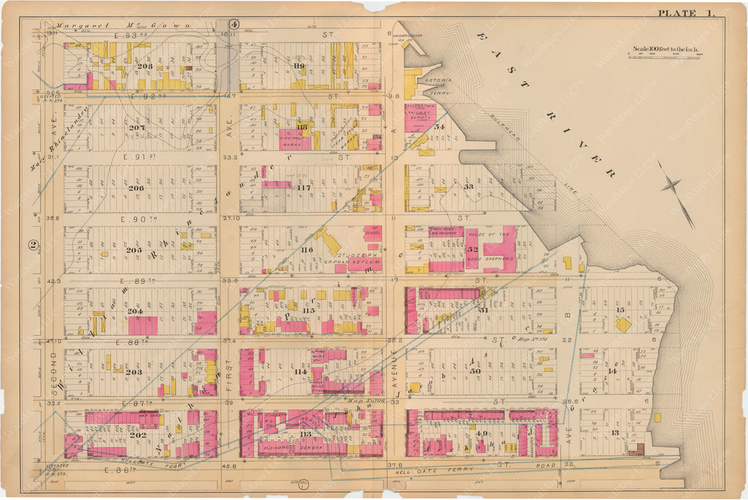 Manhattan, New York 1884 Vol 2: Plate 001