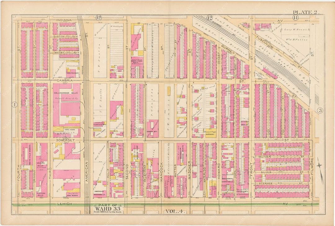 Philadelphia, Pennsylvania 1891 Plate 002