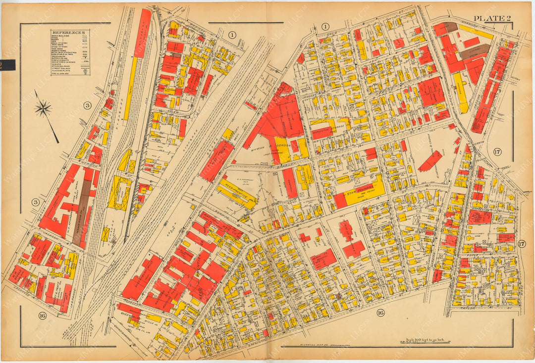 Worcester, Massachusetts 1922 Plate 002