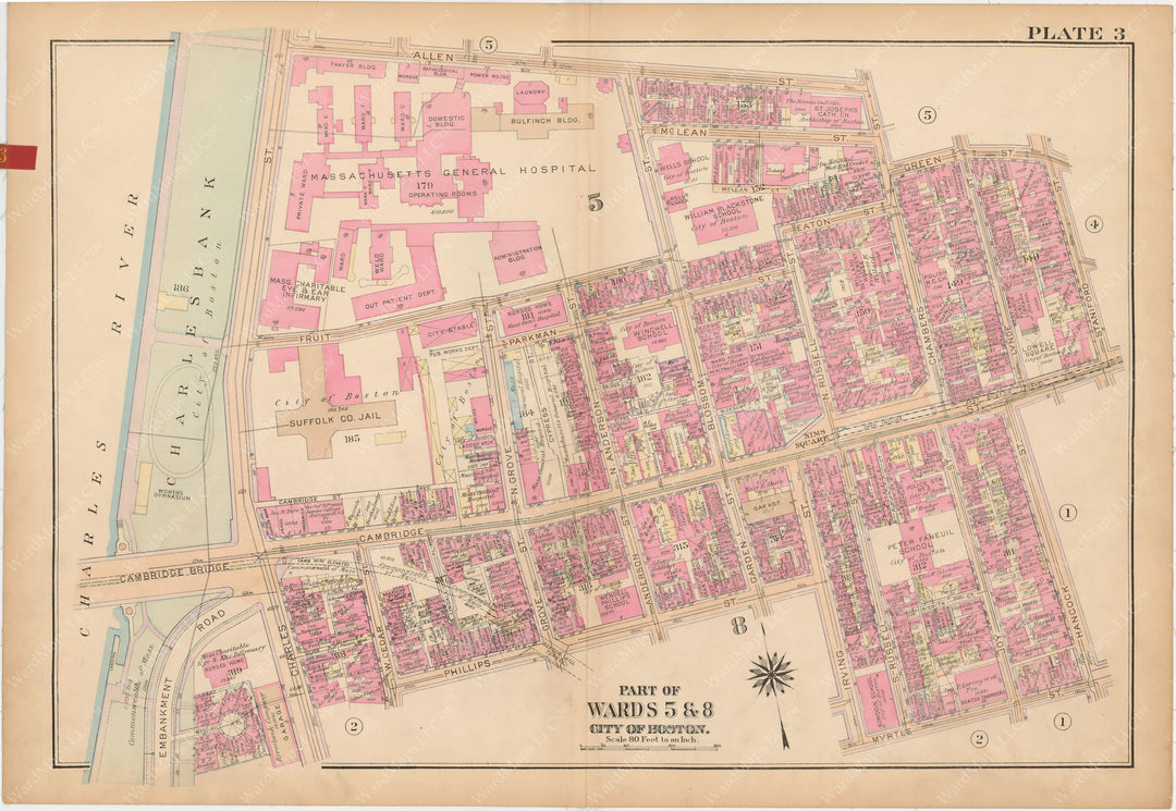 Boston, Massachusetts 1922 Plate 003