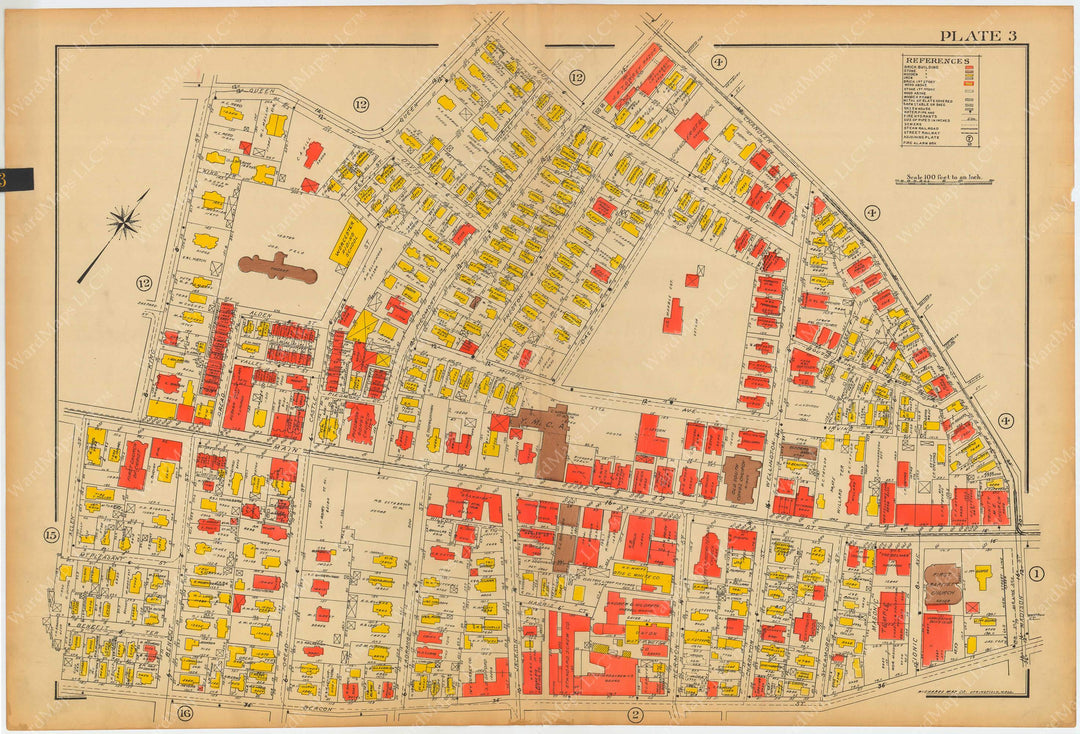 Worcester, Massachusetts 1922 Plate 003