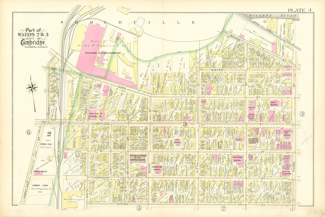 Cambridge, Massachusetts 1894 Plate 004