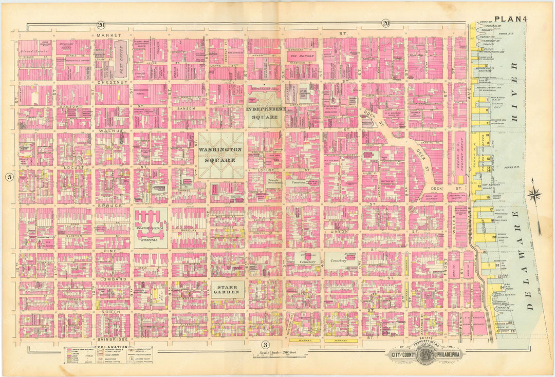 Philadelphia, Pennsylvania 1895 Plate 004