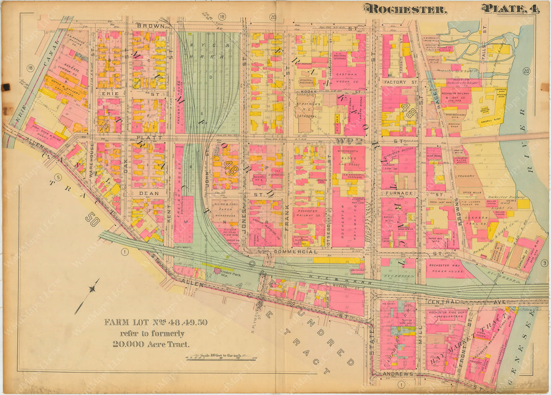 Rochester, New York 1910 Plate 004