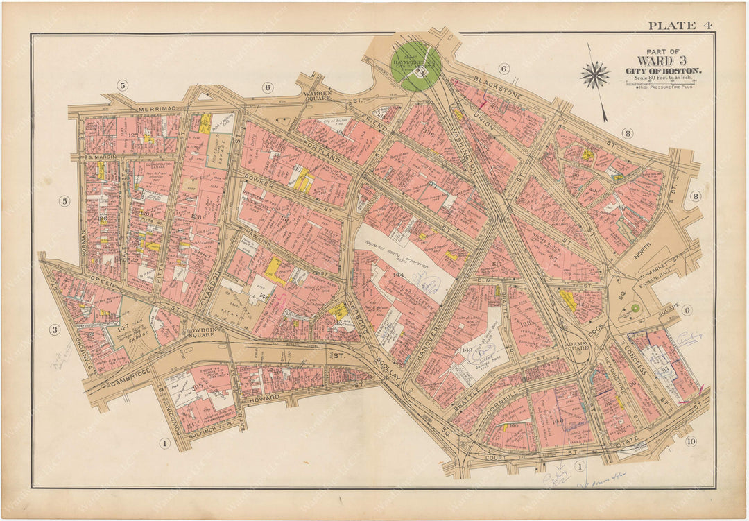 Boston, Massachusetts 1938 Plate 004