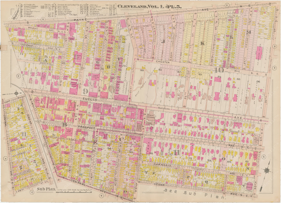 Cleveland, Ohio, Vol. 1, 1912 Plate 005