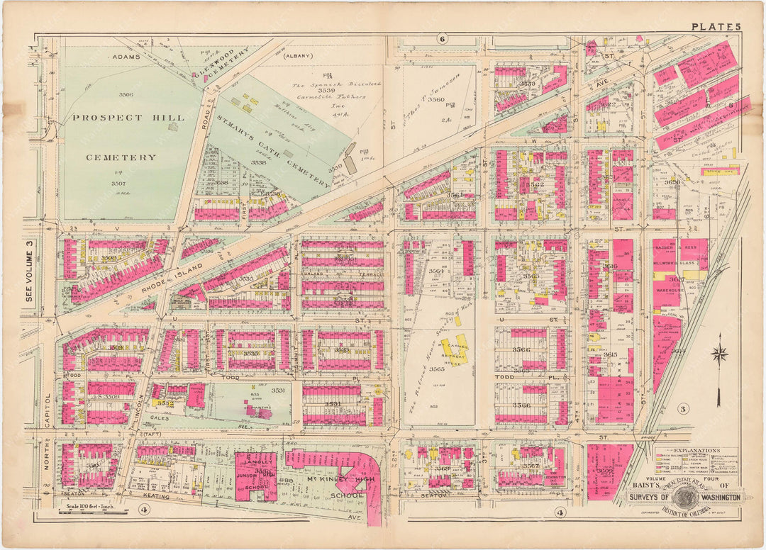 Washington, D.C. 1927 Vol. 4, Outer NE/SE, Plate 005